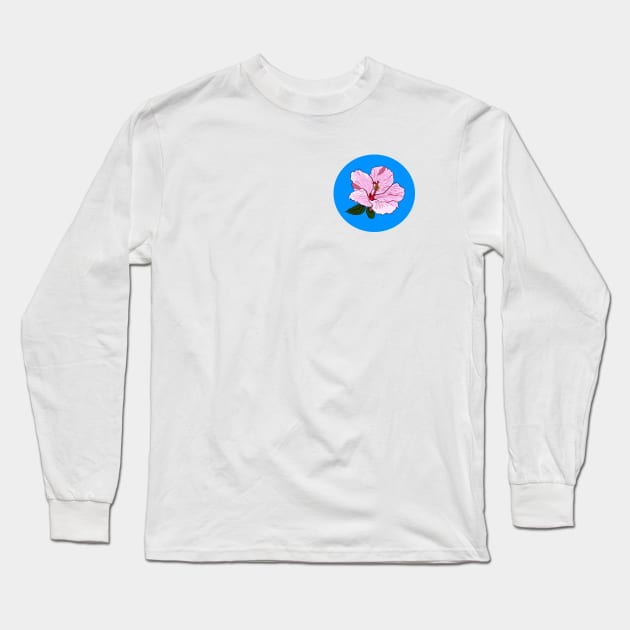 Hawaii Flower Long Sleeve T-Shirt by topshelfapparelsf